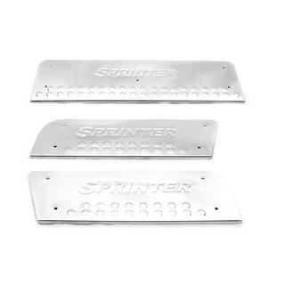 Instegsskydd invändiga OmsaLine (rostfritt stål) Mercedes Sprinter W906 2006–2018 foto 2