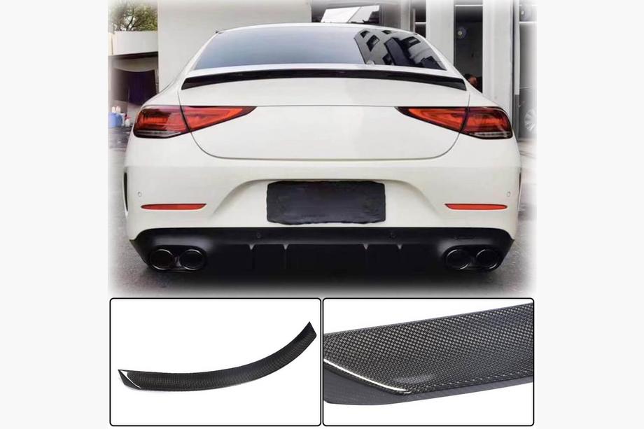 Mercedes CLS C257 2018– Spoiler V6 (för 2018-2020, kolfiber) Image