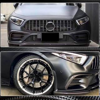 Frontstötfångarlister (för AMG-Line 2018-2020, kolfiber) foto 4