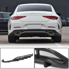 Mercedes CLS C257 2018– Bakre stötfångardiffuser V2 (för AMG-Line 2018-2020, kolfiber) foto 1