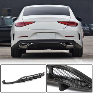 Bakre stötfångardiffuser V2 (för AMG-Line 2018-2020, kolfiber) foto 1
