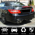 Mercedes E-klass Coupé C207 2010–2017 Diffuser till bakre stötfångare (för E63 AMG 2009-2013, kolfiber) foto 2