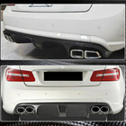 Mercedes E-klass Coupé C207 2010–2017 Diffuser till bakre stötfångare (för E63 AMG 2009-2013, kolfiber) foto 4