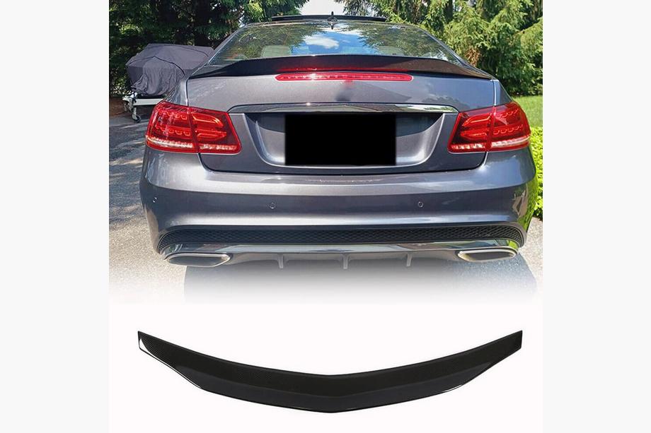 Mercedes E-klass Coupé C207 2010–2017 Spoiler V1 (kolfiber) Image
