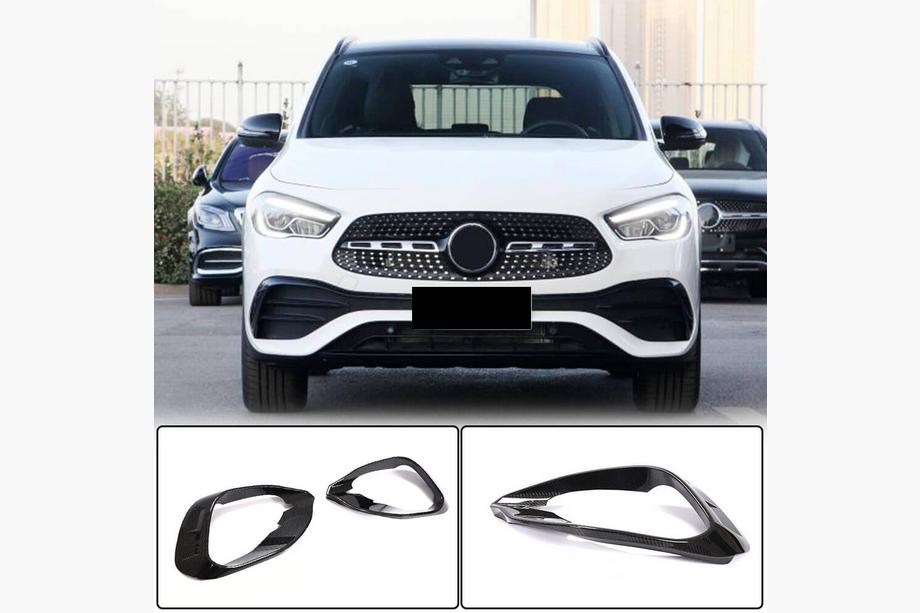 Mercedes GLA H247 2020– Insatser till främre stötfångare V1 (för AMG/AMG-Line, kolfiber) Image