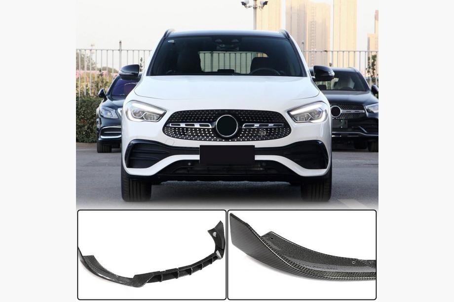 Mercedes GLA H247 2020– Frontlip till främre stötfångare (för AMG/AMG-Line, kolfiber) Image