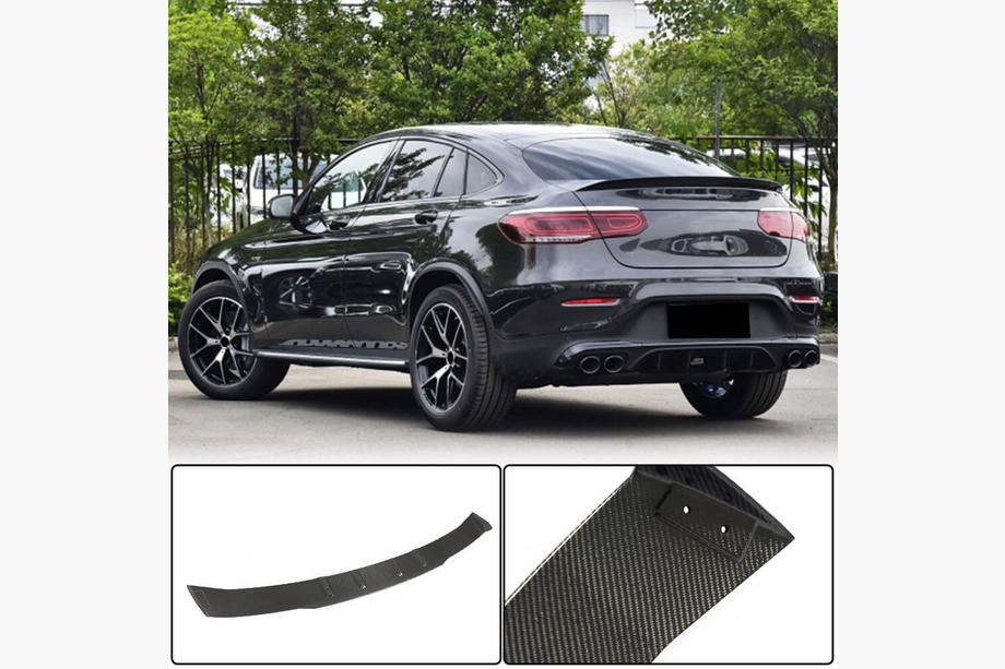 Mercedes GLC Coupé C253 2016–2023 Bakre stötfångardiffusor (för GLC43 AMG 2020-2022, kolfiber) Foto 1