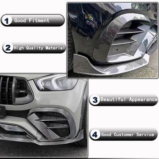 Insatser till främre stötfångare (för GLE 350/GLE450/GLE63 2019-2023, kolfiber) foto 4