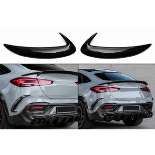 Bakre stötfångarlister (för GLE 350/GLE450/GLE63 2019-2023, kolfiber) foto 1