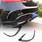 Mercedes GLE Coupé C292 2015–2019 Bakre stötfångarlister (för GLE 350/GLE450/GLE63 2019-2023, kolfiber) foto 1