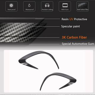 Bakre stötfångarlister (för GLE 350/GLE450/GLE63 2019-2023, kolfiber) foto 3
