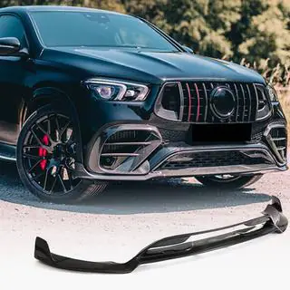 Frontläpp i kolfiber till främre stötfångare (GLE63 AMG) foto 1