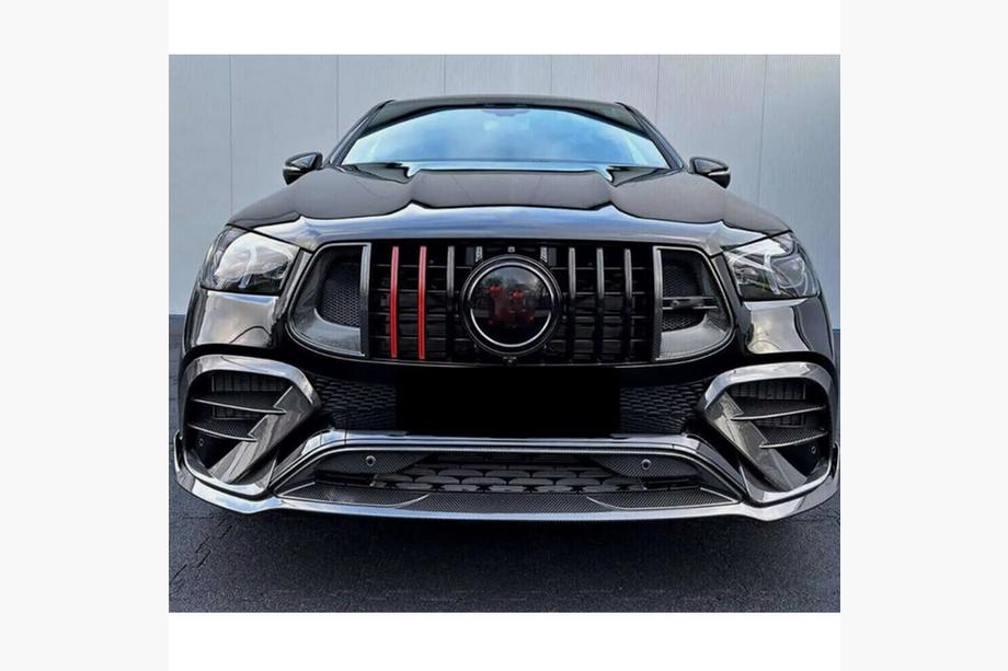 Mercedes GLE W167 2018– Kylargrill Rocket Carbon (för AMG-Line/GLE53/GLE63 2018-2023) Image