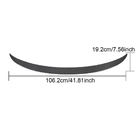 Mercedes GLA H247 2020– Spoiler V2 (kolfiber) foto 6