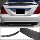 Mercedes S-class W221 2005–2013 Spoiler V1 (kolfiber) foto 2
