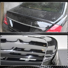 Mercedes S-class W221 2005–2013 Spoiler V2 (kolfiber) foto 5