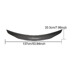 Mercedes SLK R172 2011–2016 Spoiler V1 (för 2011-2020, kolfiber) foto 4