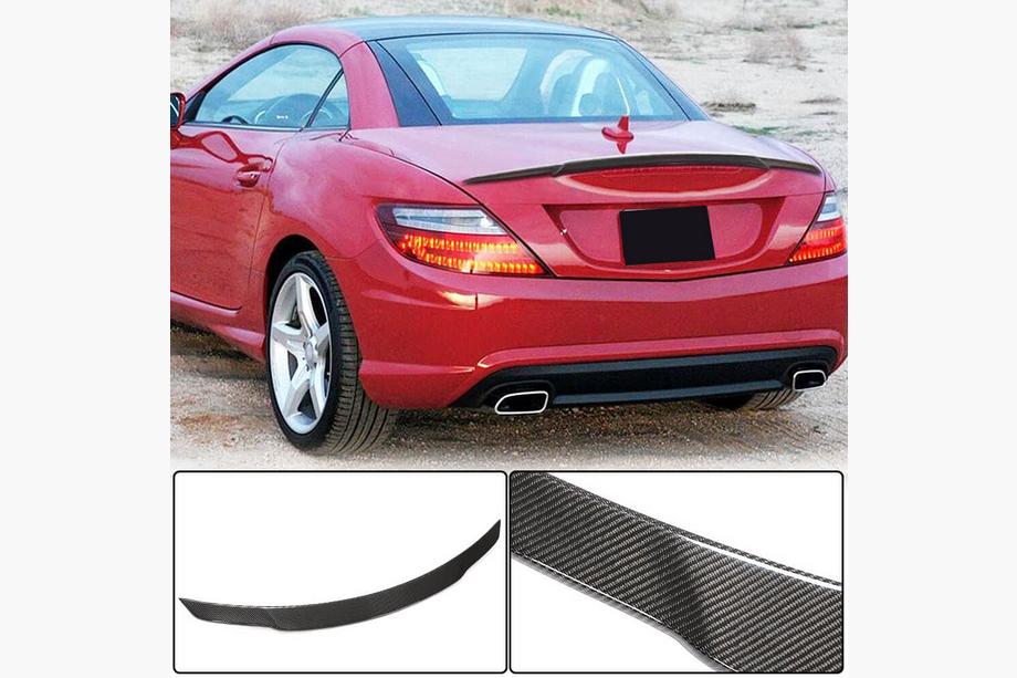 Mercedes SLK R172 2011–2016 Spoiler V2 (för 2011-2020, kolfiber) Image