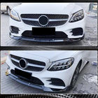 Mercedes C-klass W206 2022– Frontläpp till främre stötfångare (för AMG-Line, kolfiber) foto 3