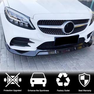 Frontläpp till främre stötfångare (för AMG-Line, kolfiber) foto 2