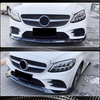 Frontläpp till främre stötfångare (för AMG-Line, kolfiber) foto 3