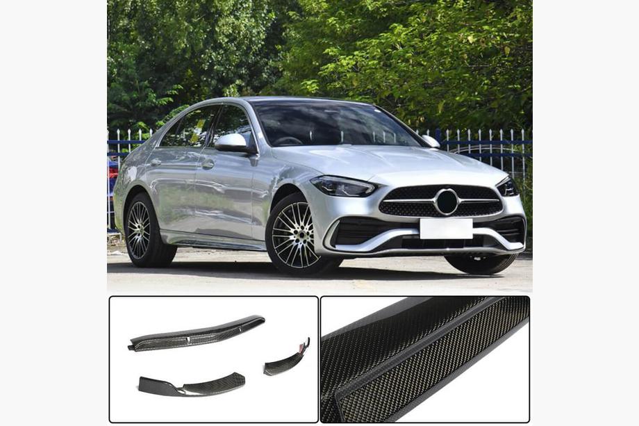 Mercedes C-klass W206 2022– Frontläpp till främre stötfångare (för AMG-Line, kolfiber) Image