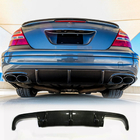 Mercedes E-klass W211 2002–2009 Bakre stötfångardiffuser (för E55 AMG 2003-2006, kolfiber) foto 2