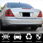 Mercedes E-klass W211 2002–2009 Bakre stötfångardiffuser (för E55 AMG 2003-2006, kolfiber) foto 3