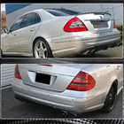 Mercedes E-klass W211 2002–2009 Bakre stötfångardiffuser (för E55 AMG 2003-2006, kolfiber) foto 4
