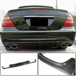 Bakre stötfångardiffuser (för E55 AMG 2003-2006, kolfiber) foto 1