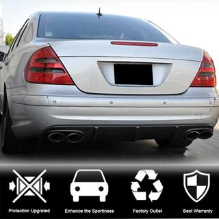 Bakre stötfångardiffuser (för E55 AMG 2003-2006, kolfiber) foto 3