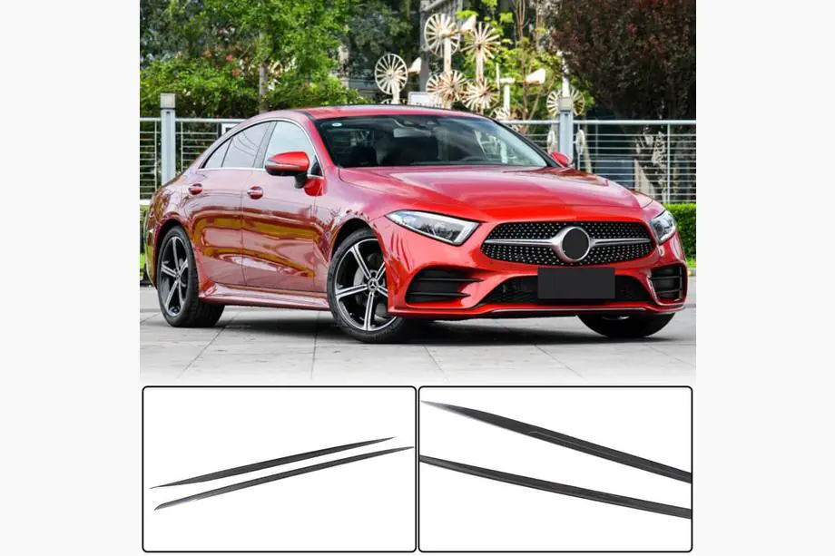 Mercedes CLS C257 2018– Sidokjolar V2 (för AMG/AMG-Line 2018-2020, kolfiber) Image