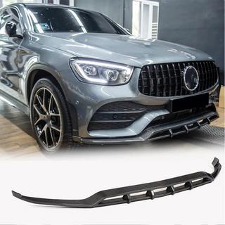 Frontläpp Lip till främre stötfångare (för AMG-Line 2020+, kolfiber) foto 1