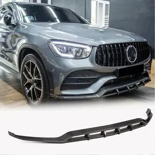 Frontläpp Lip till främre stötfångare (för AMG-Line 2020+, kolfiber) foto 1