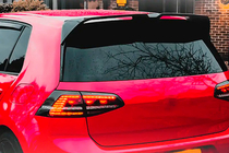 Volkswagen Golf 7/E-Golf 2012–2020 Spoiler V5 (för GTI/R HB, kolfiber) foto 7