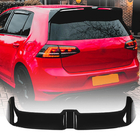 Volkswagen Golf 7/E-Golf 2012–2020 V6-spoiler (för GTI/R HB, plast) foto 1