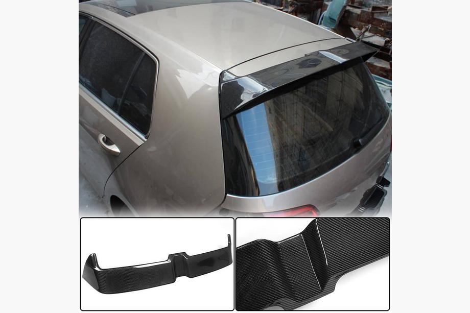 Volkswagen Golf 7/E-Golf 2012–2020 Spoiler V1 (för Base/R-Line HB, kolfiber) Image