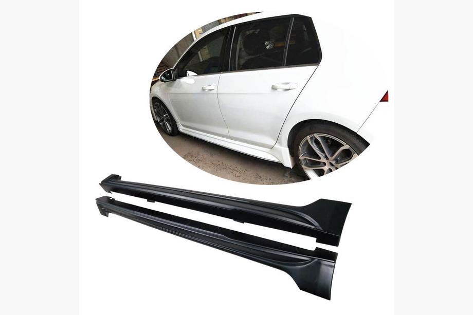Volkswagen Golf 7/E-Golf 2012–2020 Sidokjolar (för Base HB 2012-2017, kolfiber) Image