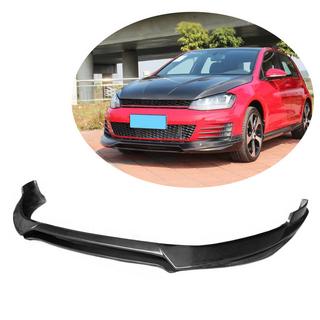 Frontläpp till stötfångare Lip V1 (för GTI HB 2012-2017, kolfiber) foto 1