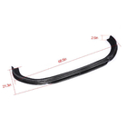Volkswagen Golf 7/E-Golf 2012–2020 Frontläpp Lip V3 (för GTI HB 2012-2017, kolfiber) foto 6