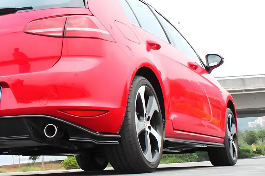 Volkswagen Golf 7/E-Golf 2012–2020 Sidokjolar (för GTI HB 2012-2017, kolfiber) Foto 2