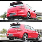 Volkswagen Golf 7/E-Golf 2012–2020 Bakre stötfångardiffusor V3 (för Base/GTI HB 2012-2017, kolfiber) foto 3