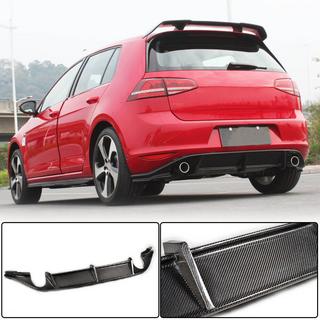 Bakre stötfångardiffusor V3 (för Base/GTI HB 2012-2017, kolfiber) foto 1