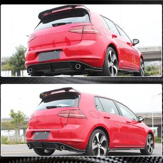 Bakre stötfångardiffusor V3 (för Base/GTI HB 2012-2017, kolfiber) foto 3