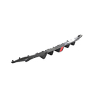 Volkswagen Golf 7/E-Golf 2012–2020 Bakre stötfångardiffuser (för R-Line HB 2017-2020, kolfiber) foto 5