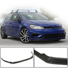 Volkswagen Golf 7/E-Golf 2012–2020 Frontläpp till stötfångare Lip V1 (för R/R-Line 2017-2020, kolfiber) foto 1