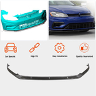 Volkswagen Golf 7/E-Golf 2012–2020 Frontläpp till stötfångare Lip V1 (för R/R-Line 2017-2020, kolfiber) foto 2