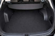 Toyota Rav 4 2019–2025 Premium textil bagagerumsmatta (svart) foto 1
