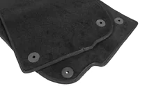 Fiat Punto Grande/EVO 2006–2018 Textil bagagerumsmatta Premium (Svart) foto 3