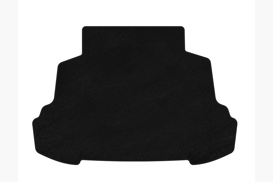 BYD F3 2005–2013 Premium textil bagagerumsmatta (SD, Svart) Image